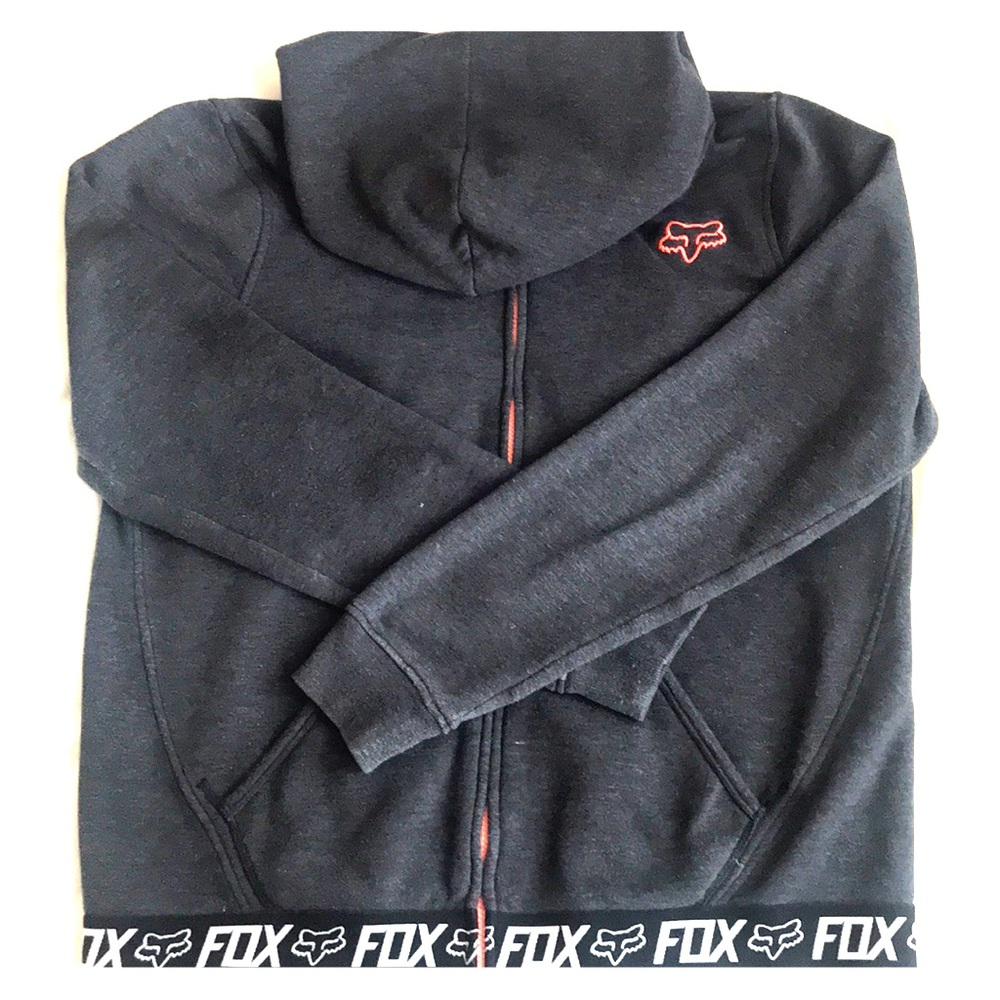 Fox Zip Hoodie